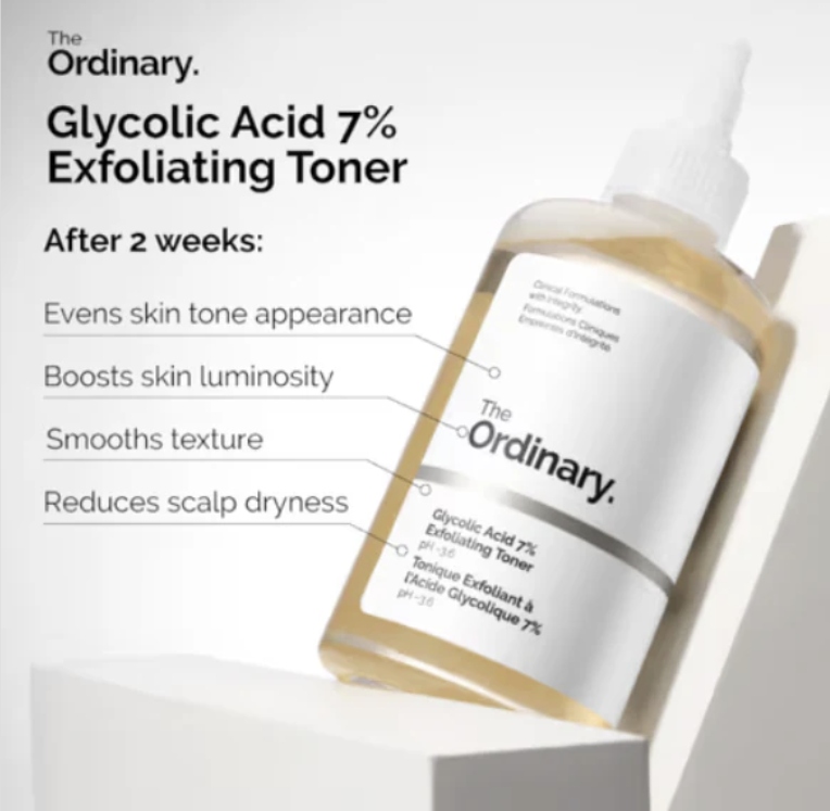 The Ordinary Glycolic Acid 7% Exfoliating Toner
