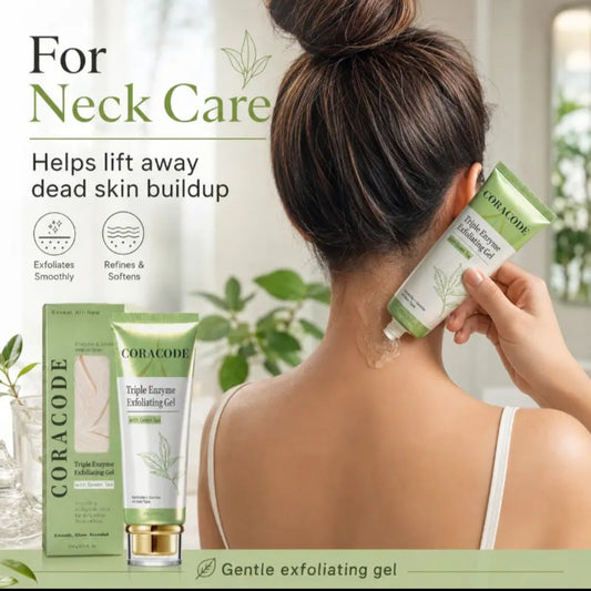 Sale!
Coracode Triple Enzyme Exfoliating Gel – BUY 1 GET 1 FREE (Pack of 2)