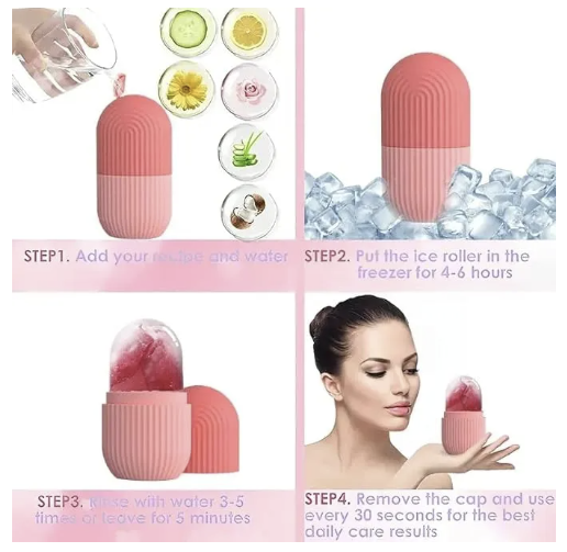 Silicone Ice Roller Facial Massage